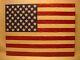 Usa American Flag Acrylic Hand Painted On Stretched Canvas Panel Made In Usa