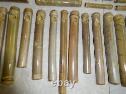 USA Hand-Made Bamboo Tobacco Pipes 1,000 piece Lot 99% Biodegradable UNIQUE ITEM