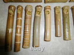 USA Hand-Made Bamboo Tobacco Pipes 1,000 piece Lot 99% Biodegradable UNIQUE ITEM