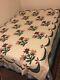 Usa Hand Made Full/twin Size Quilt Patchwork /applique Quilt