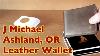 Usa Handmade Leather Wallet Review J Michael Ashland Or