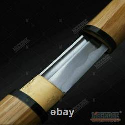 USA STOCK 40 Sharp Handmade Japanese Shirasaya Sword Onikiri Samurai Katana with