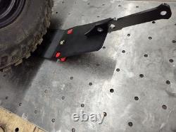 (Uncoated Steel) Premium Tire Jack Leverage Tool hand/Foot Operated USA Made