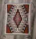 Unique Provenance Vintage Navajo Wool Rug 31x26 Excellent Unused Condition
