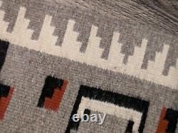 Unique Provenance Vintage Navajo Wool Rug 31x26 Excellent Unused Condition