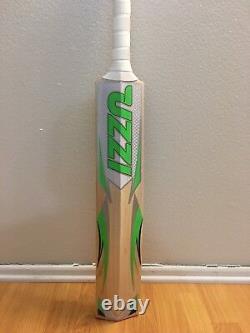 Uzzi Sports Rustam Custom Hand Made English Willow Grade 1 Cricket Bat USA