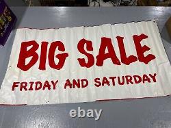 VINTAGE CANNONDALE HANDMADE IN USA BANNER 6 feet x 34 inches great condition