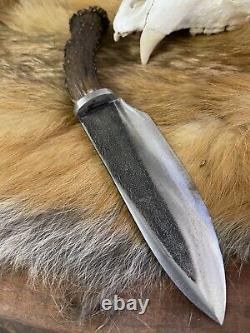 VINTAGE Custom USA MADE DEEP SOUTH Bushcraft /Skinner RAZOR SHARP