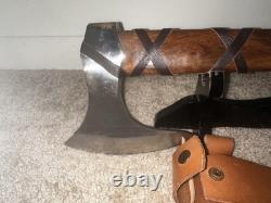 Viking Axe Hatchet Custom Handmade