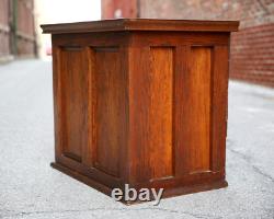 Vintage Antique Slot Machine Stand Wood Counter table Kitchen Island bar Podium