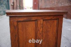 Vintage Antique Slot Machine Stand Wood Counter table Kitchen Island bar Podium