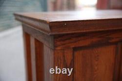 Vintage Antique Slot Machine Stand Wood Counter table Kitchen Island bar Podium