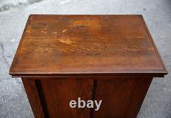 Vintage Antique Slot Machine Stand Wood Counter table Kitchen Island bar Podium