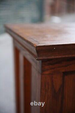 Vintage Antique Slot Machine Stand Wood Counter table Kitchen Island bar Podium