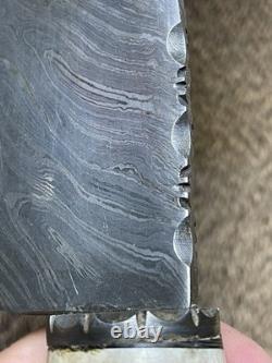 Vintage Bowie Knife Custom Dspk Handforged Master Damascus USA