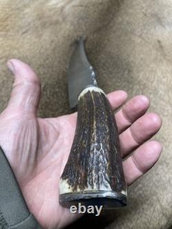 Vintage Bowie Knife Custom Dspk Handforged Master Damascus USA