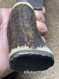 Vintage Bowie Knife Custom Dspk Handforged Master Damascus USA