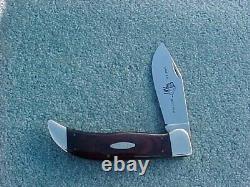 Vintage CASE XX P1732 Clasp BUFFALO Hand Made USA Pocket Knife 1970s