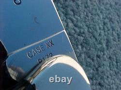 Vintage CASE XX P1732 Clasp BUFFALO Hand Made USA Pocket Knife 1970s