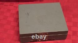 Vintage GS G-5 Hand Press for Watch Crystals Full Set with Dies USA Made