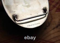 Vintage Hand Made USA Olympic Inlay Western Belt Buckle