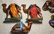 Vintage Holland Mold Hand Painted Nativity Set 13figures In Total Usa Made