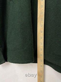 Vintage Johnson Woolen Mills Wool Jacket Shirt Hunting XL Coat Green USA EUC