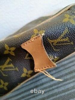 Vintage Louis Vuitton Leather Crossbody Bag Made In The Usa