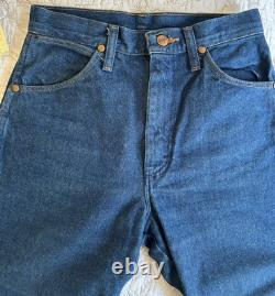 Vintage Made In The USA Wranglers Hand Painted Sun And Moon