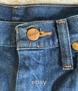 Vintage Made In The USA Wranglers Hand Painted Sun And Moon