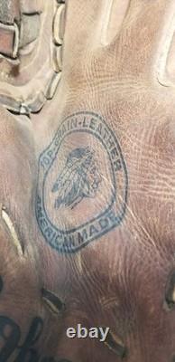 Vintage Nokona AMG 100 10.5 Baseball Glove Right Hand Throw Made In USA