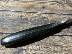 Vintage USA Custom Made Handmade Anza 86 Hunting Knife with Sheath