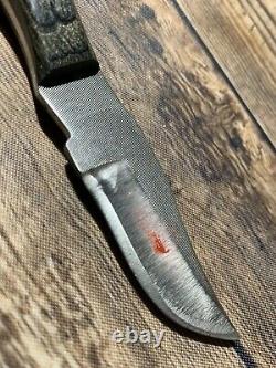 Vintage USA Custom Made Handmade Anza 86 Hunting Knife with Sheath