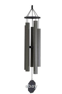 WIND CHIME ALPINE WHISPER Mocha 43 Amish Handmade USA Recycled Bells