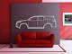 Wall Art Home Decor 3d Acrylic Metal Car Auto Poster Usa 2016 Fortuner