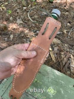 Wall Knives, Custom Model 17 Astro With model C Sheath