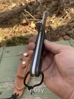 Wall Knives, Model 17 Astro With model C Sheath