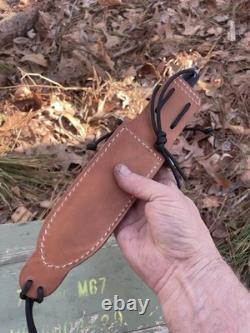 Wall Knives, Model 17 Astro With model C Sheath