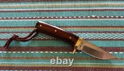 Wallace Custom Knives Hunting Knife with Sheath