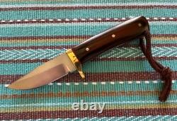Wallace Custom Knives Hunting Knife with Sheath