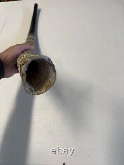 Waterbuck Horn Shofar Yemenite XL 22-26 New KOSHER Made Free Shipping USA