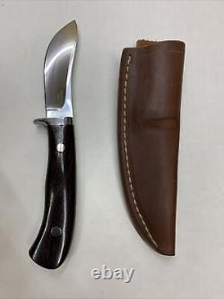 Wayne Hendrix #20 SKINNER Desert Ironwood Very Rare Custom Sheath Beautiful USA