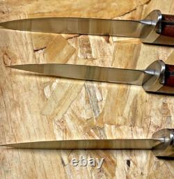 Wayne Hendrix Custom Handmade Beautiful 3pc Consecutive Serial #s Knives USA