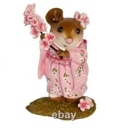 Wee Forest Folk Miniature Figurine M-459a Cherry Blossom Girl