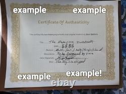 White Buffalo Spirit 16x20 Symbolic Wildlife Art Vibrant Abstract Expressionism