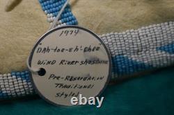 Wind River Shoshone Moccasins, Hard Soles, Hand Made USA, NEVER WORN