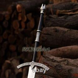 Witch King Sword Lord of the Ring King of Angmar Battle Carbon Steel Cosplay Dad