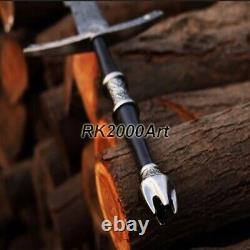 Witch King Sword Lord of the Ring King of Angmar Battle Carbon Steel Cosplay Dad