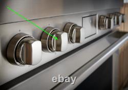 Wolf DF36 Stainless Steel Knob Set Hand made in the USA Genuine Ships ASAP