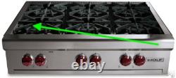 Wolf Gas Range + Range Top Spider Grate Genuine USA Wolf Part OEM Hand Made